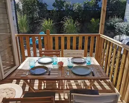 Le Savannah Au Ferret Climatisé Calme Cosy Avec Vayny Camping Lège-Cap-Ferret